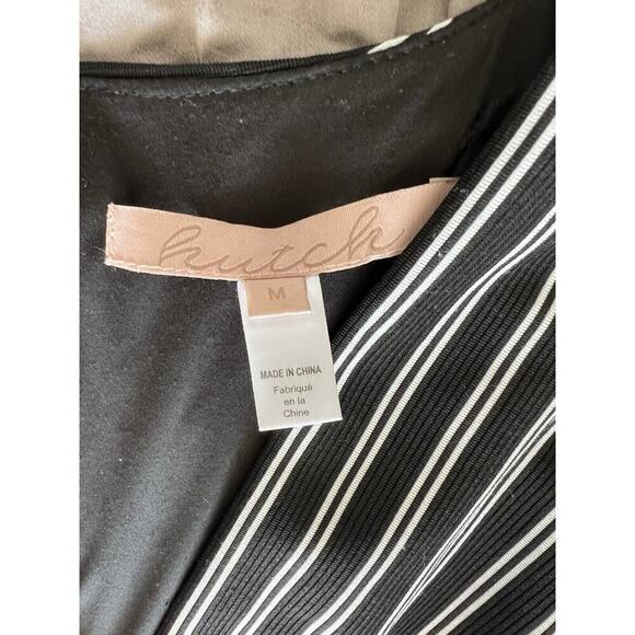 Hutch Asymmetrical Indira Striped Dress Size Medium - Picture 4 of 5